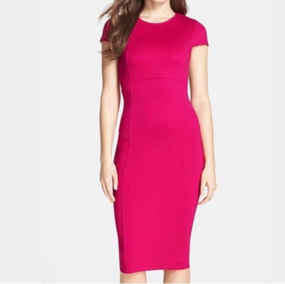 Felicity & Coco Watermelon Pink Sheath - Picture 1 of 7